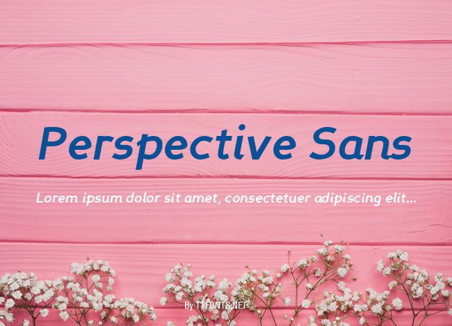 Perspective Sans example